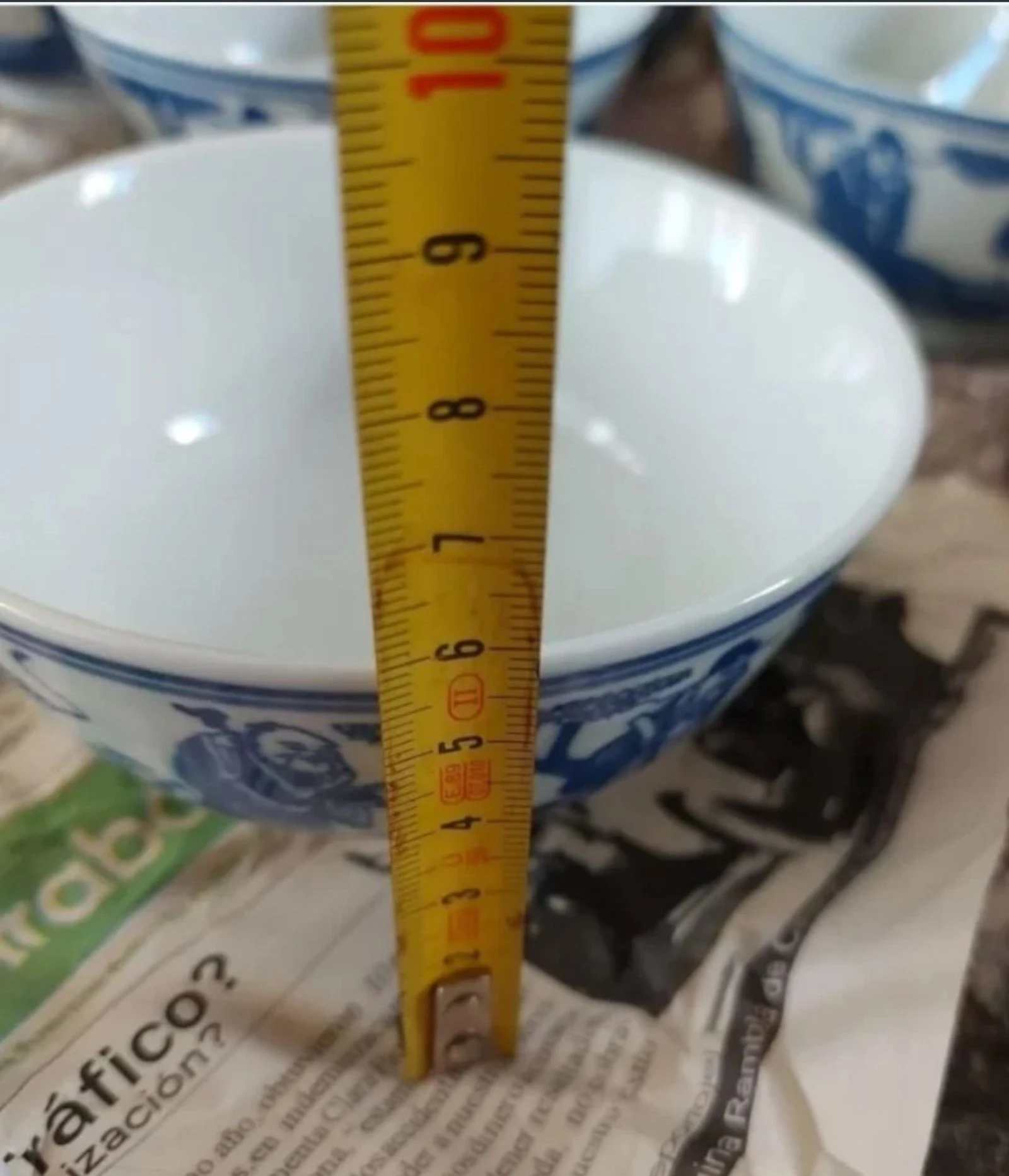 Jingdezhen Conjunto 6 Tigelas e Colheres – photo 8